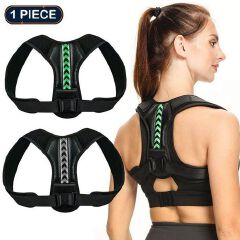 Posture Corrector For Men And Women- Adjustable Upper Back Brace For Clavicle Support and Providing Pain Relief From Neck, Back and Shoulder