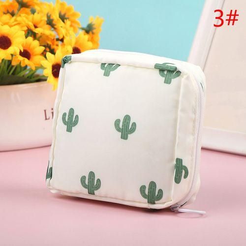 3Pc Small Pouch for Women Girls Handbag Sanitary Napkin Storage Bag Menstrual Pad Bag, Charger, Cable, Earphone Organiser Bag for Handbag/Purse