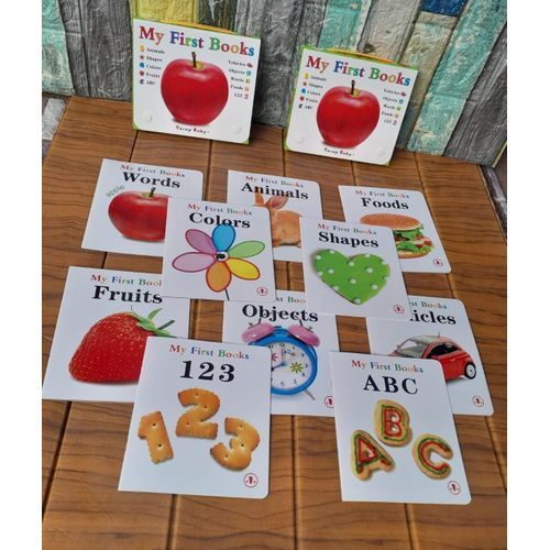 10pcs Toddlers Learning Educational Book- My First Book