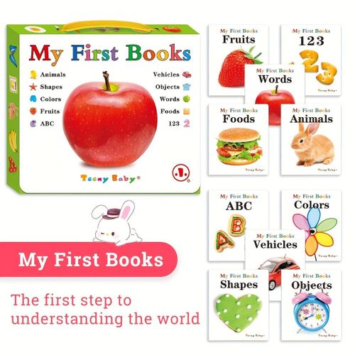 10pcs Toddlers Learning Educational Book- My First Book