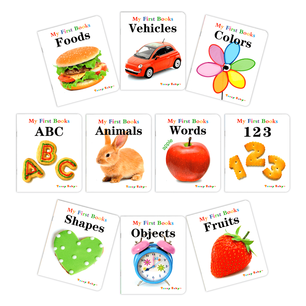 10pcs Toddlers Learning Educational Book- My First Book