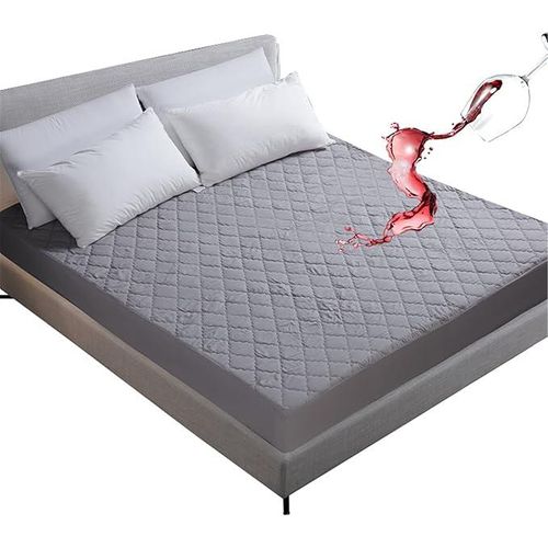 Quilted Mattress Protectors King Size - Hypoallergenic Deep Fitted Mattress Cover For Bed - Ultra Soft Waterproof And Breathable Mattress Topper For Bed - 5 X 6