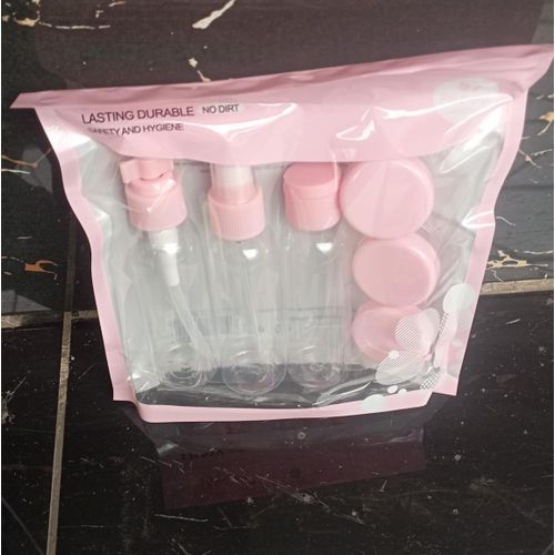 6 Pcs Travel Bottles Set Travel Containers For Toiletries And Cosmetics Leak Proof And Refillable PP Travel Bottles Travel Accessories Allowed On Board