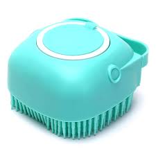 Body Scrubber with Soap Dispenser for Shower, 2 Pack Silicone Exfoliating Brushes, Soft Body Exfoliator, Bath Loofah for Babies, Kids, Women, Men and Pets - 2pieces