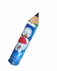 Pencil Shape Stationary Organizer Box Pen/Pencil Case Cartoon Printed Creative Design Box for Girls and Boys,Pencil Pouches, Stationary Pouches for Kid with Pencil Shape Pouch,(Set of 4, Multicolor)