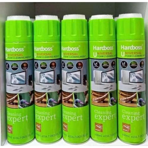 Universal Foam Cleaning Spray Agent Non- Toxic for All Electronic, Car Seat and Dashboard, Plastic, Metals and Surfaces of Machines, Foam Cleaning Expert Spray - 2 PACK