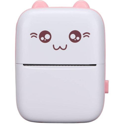 Mini Printer,Portable Pocket Wireless Bluetooth Thermal Printers ,Inkless Printing Sticker Printer,for Journal,Photos,Notes,Gifts,Compatible with iOS&Android