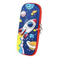 3 pieces Pencil Case for Boys 3D EVA Cartoon Storage Pouch Pen Holder for School Kids Large-Capacity Storage Box Children's Student Gift Stationery Box