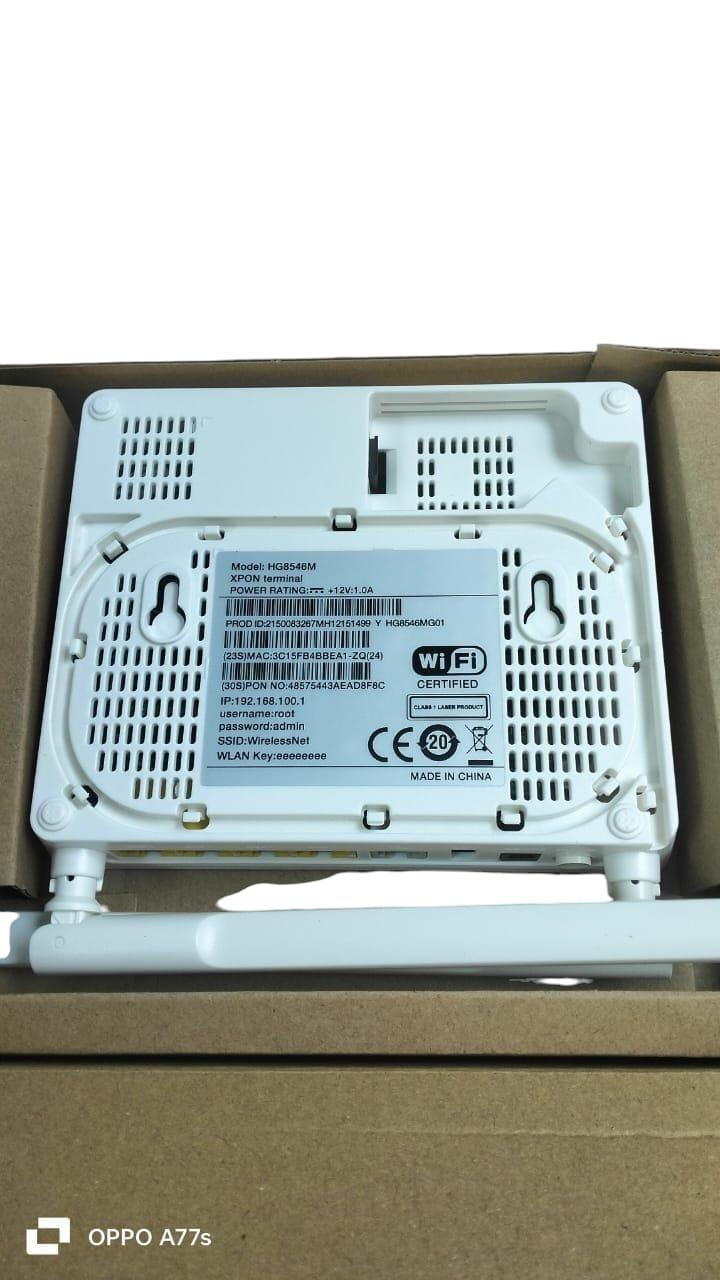 XPON ROUTER HUAWEI FIBER OPTIC