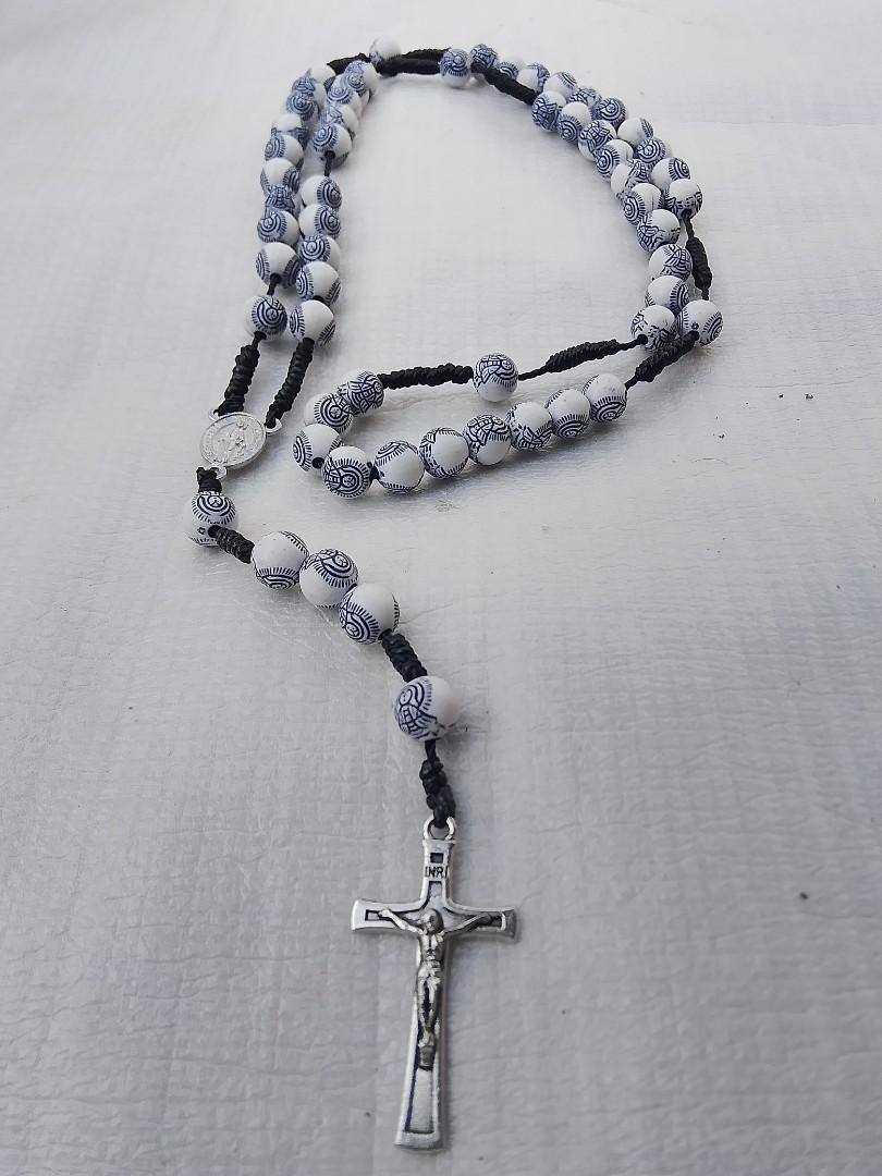Jesus crafted 🙏🏽Catholic rosary. ... Beautiful smart rosary for everday wear. Outdoor rosary