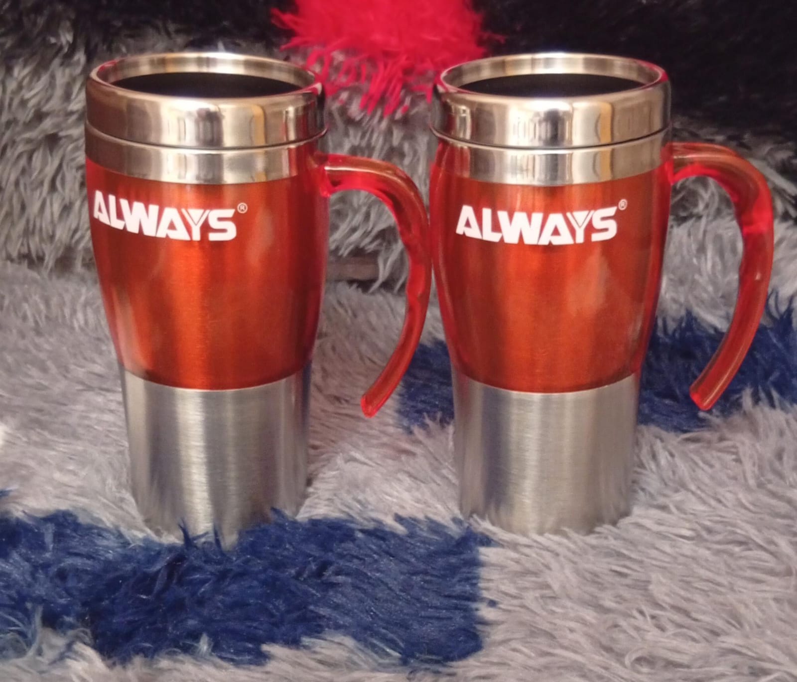 KEEP WARM EVERYTIME EVERYWHERE 🍃 😊 Always Outdoor Stainless Steel Vacuum Flask/Water Bottle - Silver Double-layer vacuum high-quality stainless steel, the bottom of the cup is covered with a layer