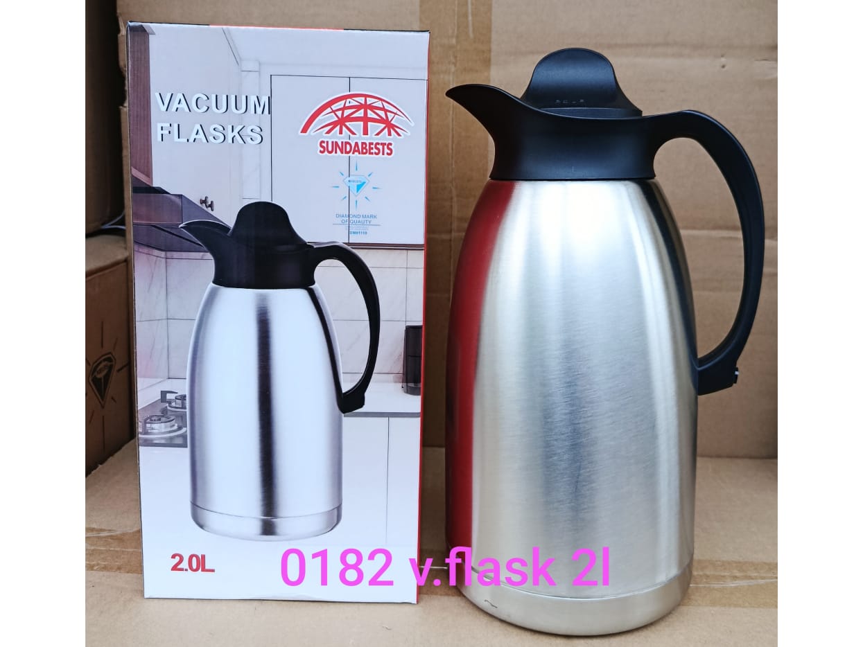 SUNDABESTS Elegant And Multipurpose Vacuum Kitchen Flask 2L Want to keep it hot or cold for 24 hours, here's the deal. The Always Stainless Steel Thermos Flask.