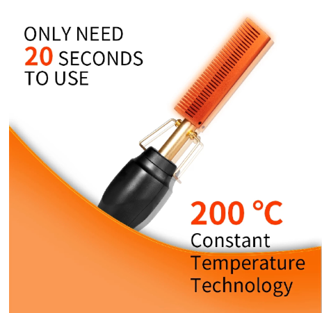 2 in 1 Hot Comb Straightener Electric Hair Straightener Hair Curler Wet Dry Use Hair Flat Irons Hot Heating Comb For Hair