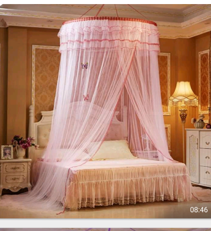 4*6 / 5*6 / 6*6 Portable Installation Easy Portable Installation Collapsible Household Drop Proof Encrypted Double Ventilated Bed Tent Mosquito Net