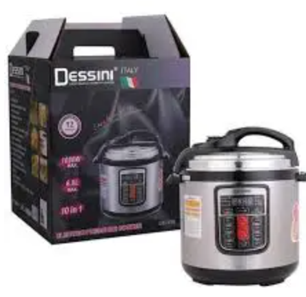 FLASH SALE OFFERS!!! Dessini Electric Pressure Cooker/rice Cooker 6LitresPower: 1000-1190W,Voltage: 220-240V 50/60Hz-Electric Pressure Cooker