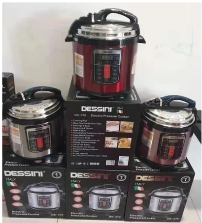 FLASH SALE OFFERS!!! Dessini Electric Pressure Cooker/rice Cooker 6LitresPower: 1000-1190W,Voltage: 220-240V 50/60Hz-Electric Pressure Cooker
