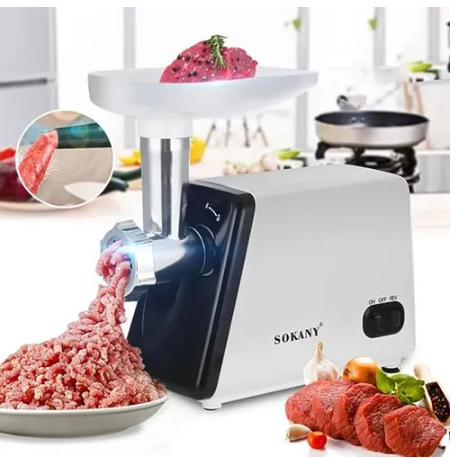 Sokany Commercial Grade Quality Stainless Steel Electric Meat Grinder/mincer
