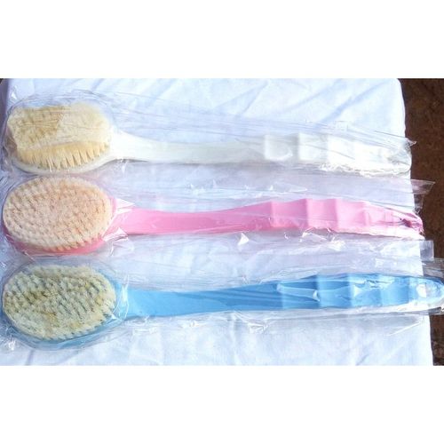 Lower Back Soft Brush Body Scrubber And Massager