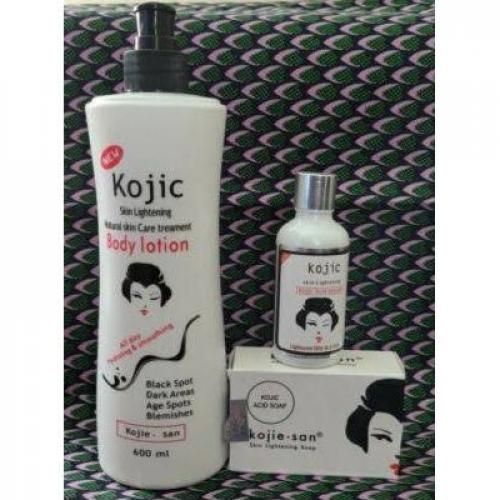 Kojic Acid Kojie San Skin Lightening Kojic Acid Lotion, Serum &Soap.