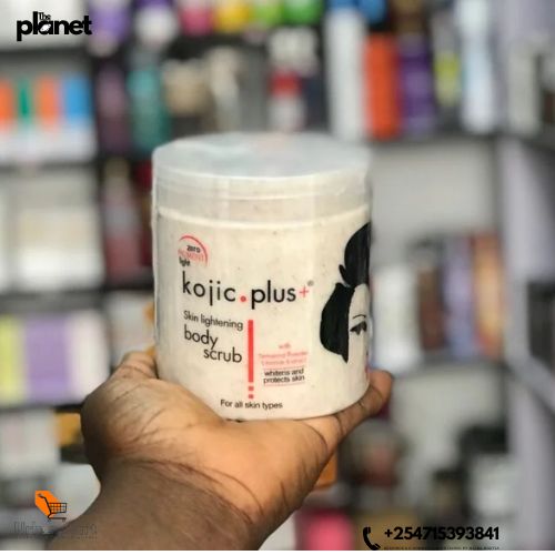 Kojic Acid Brightening Scrub Kojic+ Exfoliating Body Scrub Skin Lightening Kojic Body Treatment Kojic Whitening Scrub for Hyperpigmentation Glow Boost Kojic Body Polish