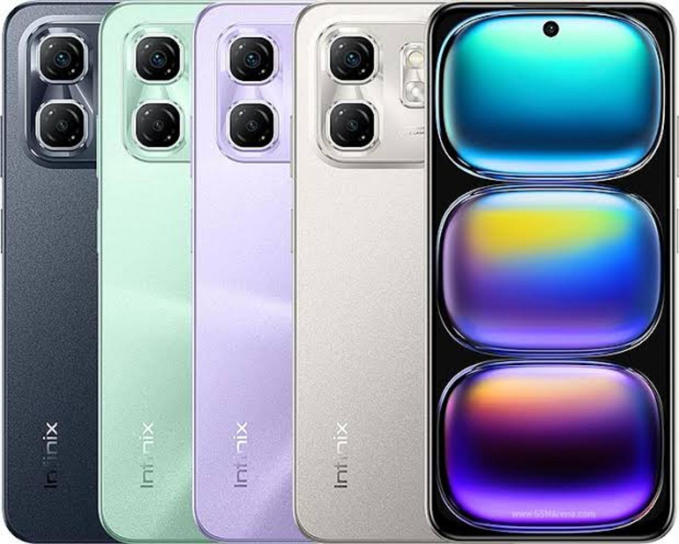 {LIMITED OFFER} Infinix Hot 50i 128GB ROM +12 GB(6+6)RAM 4G, Screen 6.78-inch 120Hz,' Battery: 5000mAh, 18W Wired, Dual SIM (Nano-SIM, dual stand-by), Ultra Sleek 48 MP Camera Smart Phones