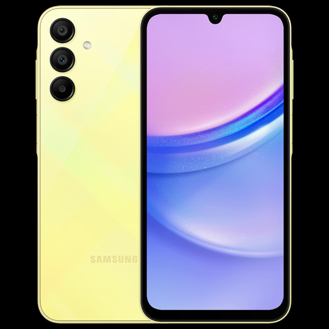 Brand New Offer Samsung Galaxy A15 128GB+4GB 50MP Triple Camera Mediatek Helio G99 6.5" 90Hz Display Android 14 5000mAh 25W Type-C Charge Smart Phones