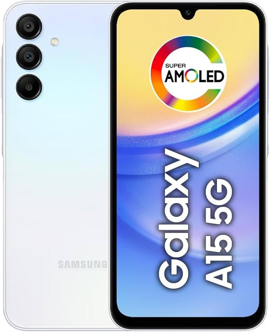 Brand New Offer Samsung Galaxy A15 128GB+4GB 50MP Triple Camera Mediatek Helio G99 6.5" 90Hz Display Android 14 5000mAh 25W Type-C Charge Smart Phones