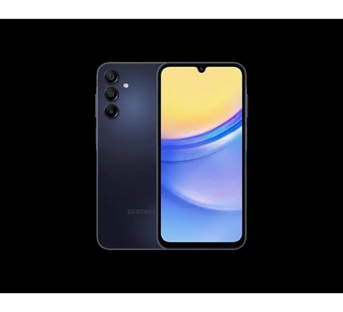 New Arrival Samsung Galaxy A15 256GB+8GB 50MP Triple Camera Mediatek Helio G99 6.5" 90Hz Display Android 14 25W 5000mAh Type-C Charge Smart Phones