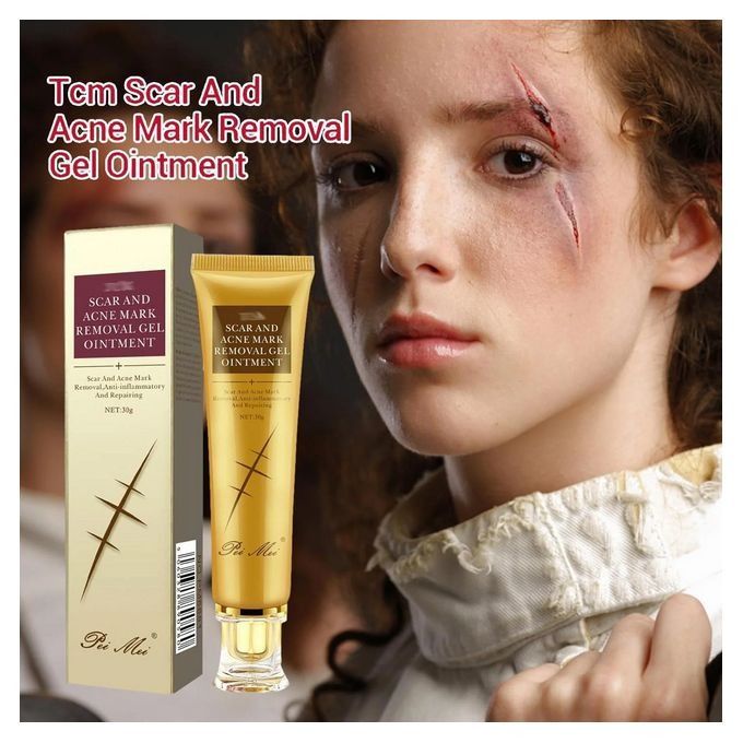 TCM Scar and Acne Mark Removal Gel Ointment Cream Removing Anti-inflammatory and Repairing - Pei mei