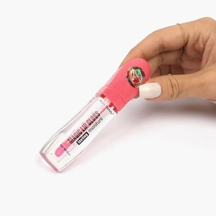 Kiss Beauty magic lip gloss lasting moisture