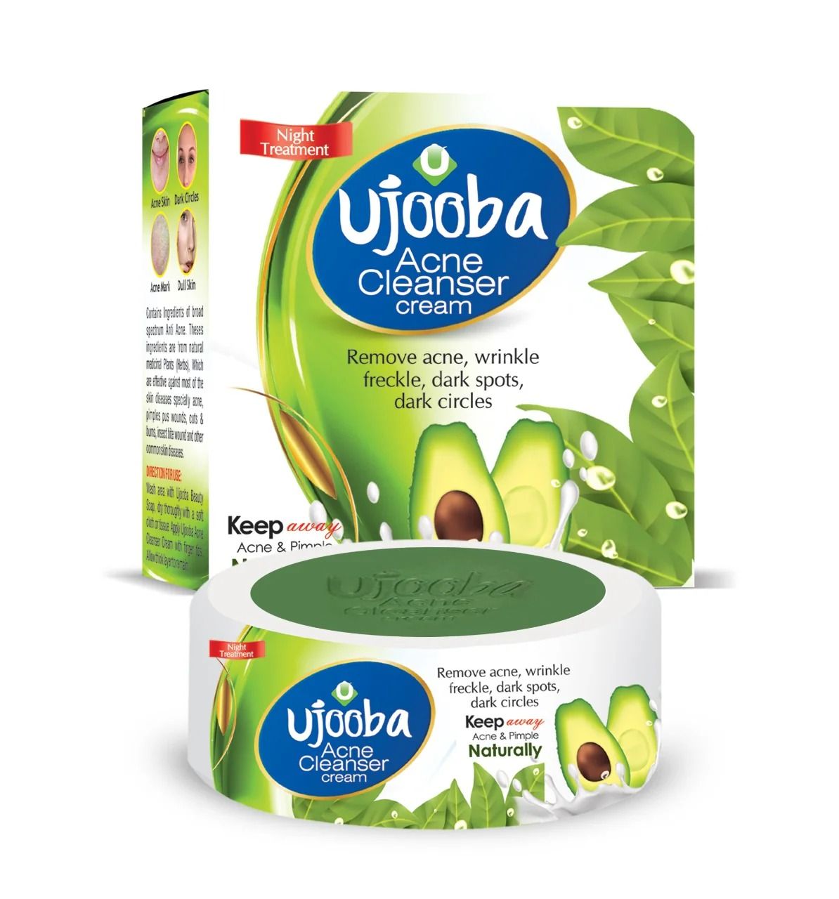 Ujooba G Original Fairness Acne & Pimple Cleanser Beauty CreamUjooba G Original Fairness Acne & Pimple Cleanser Beauty Cream
