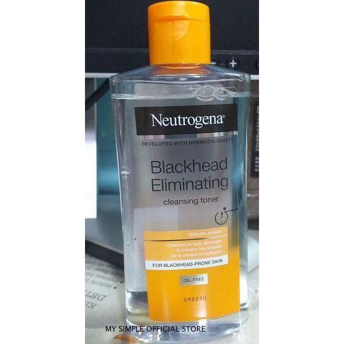 Neutrogena Blackhead Eliminating 0.5% Salicylic Acid Cleansing Toner-200ml.Unclogs pores and removes blackheads Deep cleanses the skin without over-drying Helps prevent future breakouts