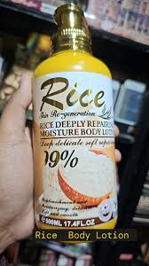 Fruit Of The Wokali Rice Deeply Repairing Moisture Body Lotion - 500ml Glows, Hydrates & Moisturizes Protect The Skin From Damage Soothes & Smoothes Fades Spots