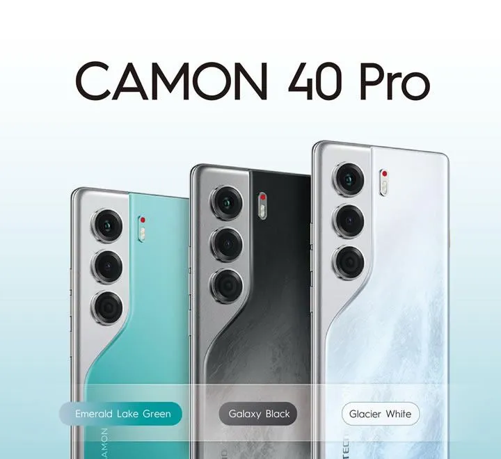 Tecno Camon 40 pro 6.78" 120Hz AMOLED 256GB+8GB RAM Expandable into 16GB MTK Helio G99 70W 5000mAh 50MP Dual Speaker Android 15 Dual Sim Smart Phones phone