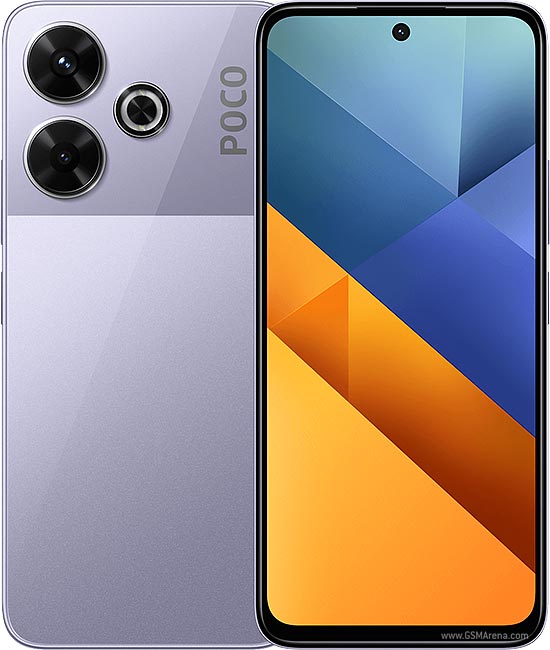 {New Arrival} Brand New XIAOMI Poco M6 8GB RAM+256GB ROM 6.79" 90Hz LCD Display 108MP Camera IP54 Dust and Water-ResistaNT Fingerprint Unlock 5030mAh Battery 67W Fast Charge Smart Phones