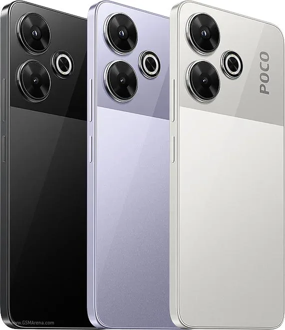 {New Arrival} Brand New XIAOMI Poco M6 8GB RAM+256GB ROM 6.79" 90Hz LCD Display 108MP Camera IP54 Dust and Water-ResistaNT Fingerprint Unlock 5030mAh Battery 67W Fast Charge Smart Phones