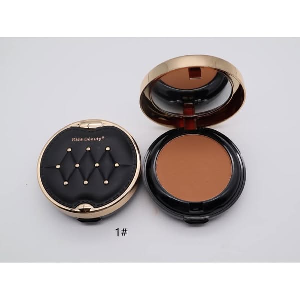 Kiss beauty nude powder 2in1  bright smooth 16g Nude Powder, from Kiss Beauty, creates an invisible makeup look that lasts all day long