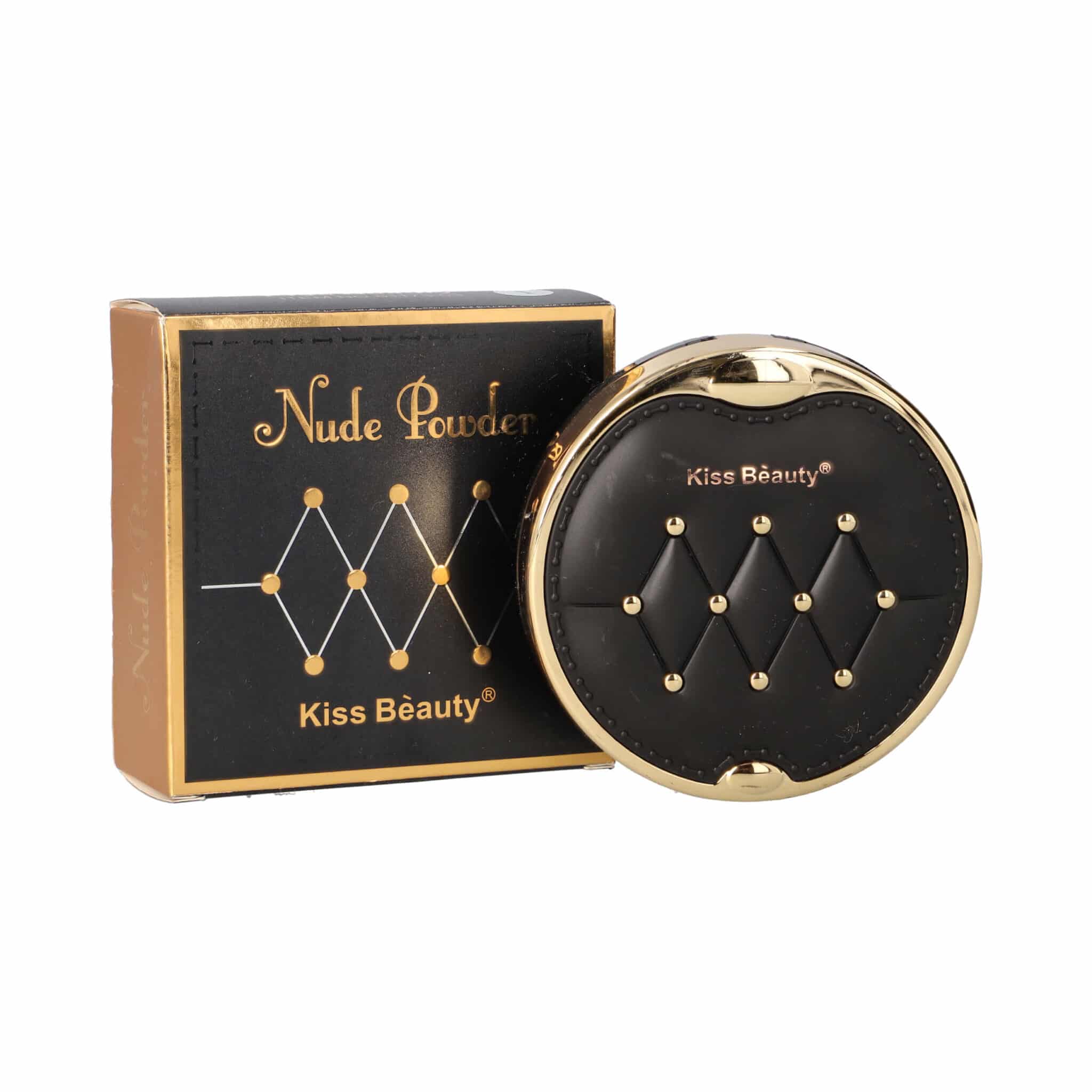 Kiss beauty nude powder 2in1  bright smooth 16g Nude Powder, from Kiss Beauty, creates an invisible makeup look that lasts all day long