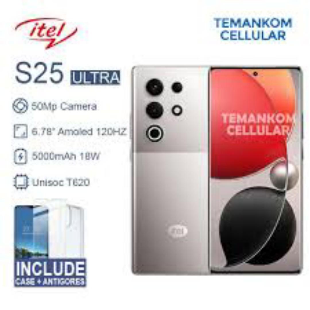 Itel S25 Ultra 6.78'' AMOLED Display, 8GB RAM + 256GB ROM, 50MP Camera, 5000 mAh Battery