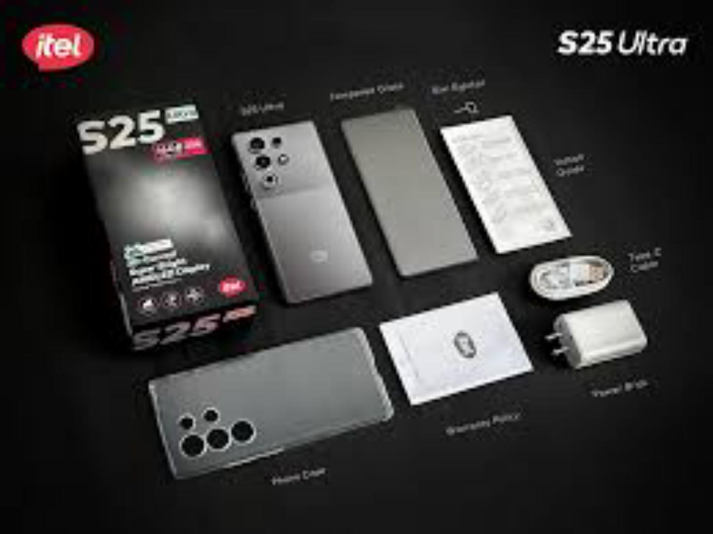 Itel S25 Ultra 6.78'' AMOLED Display, 8GB RAM + 256GB ROM, 50MP Camera, 5000 mAh Battery