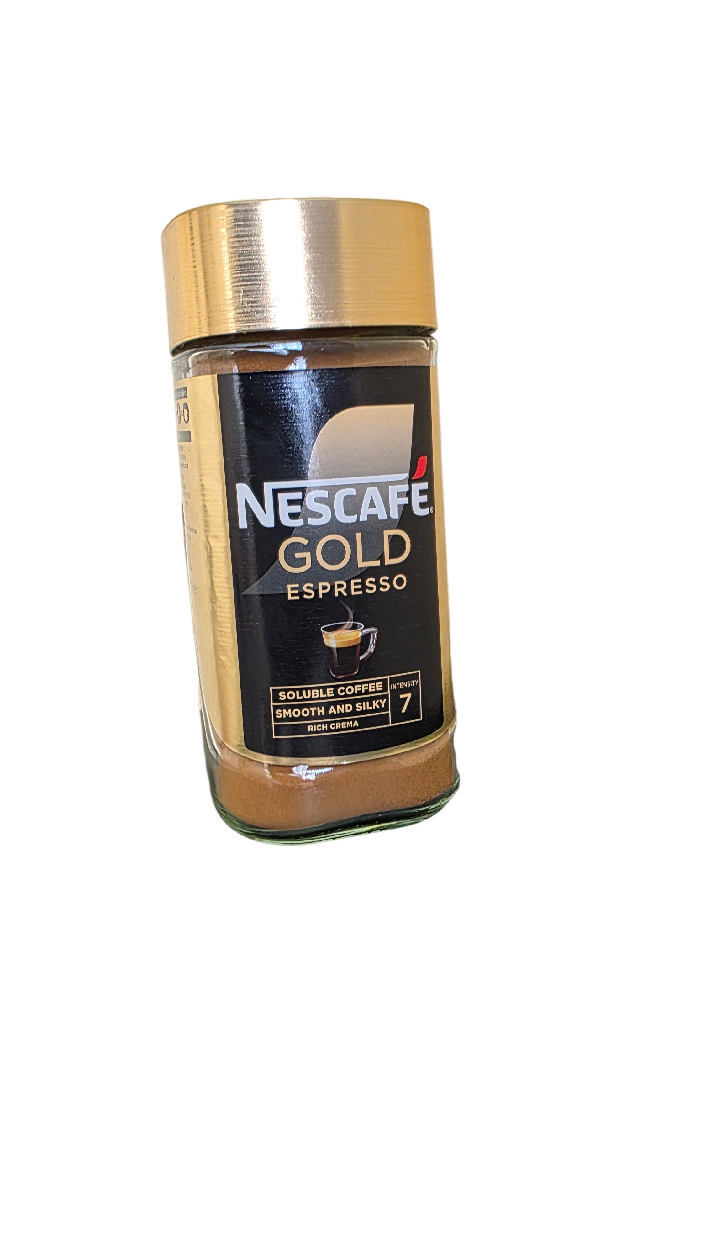 NESCAFE GOLD Expresso Intensity 7 - Soluble Coffee, Smooth And Silky Rich Crema 200g