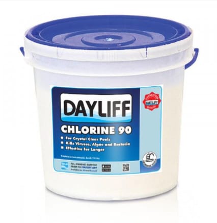 DAYLIFF CHLORINE 90 5KG WATER TREATMENT AND POOL CHEMICAL