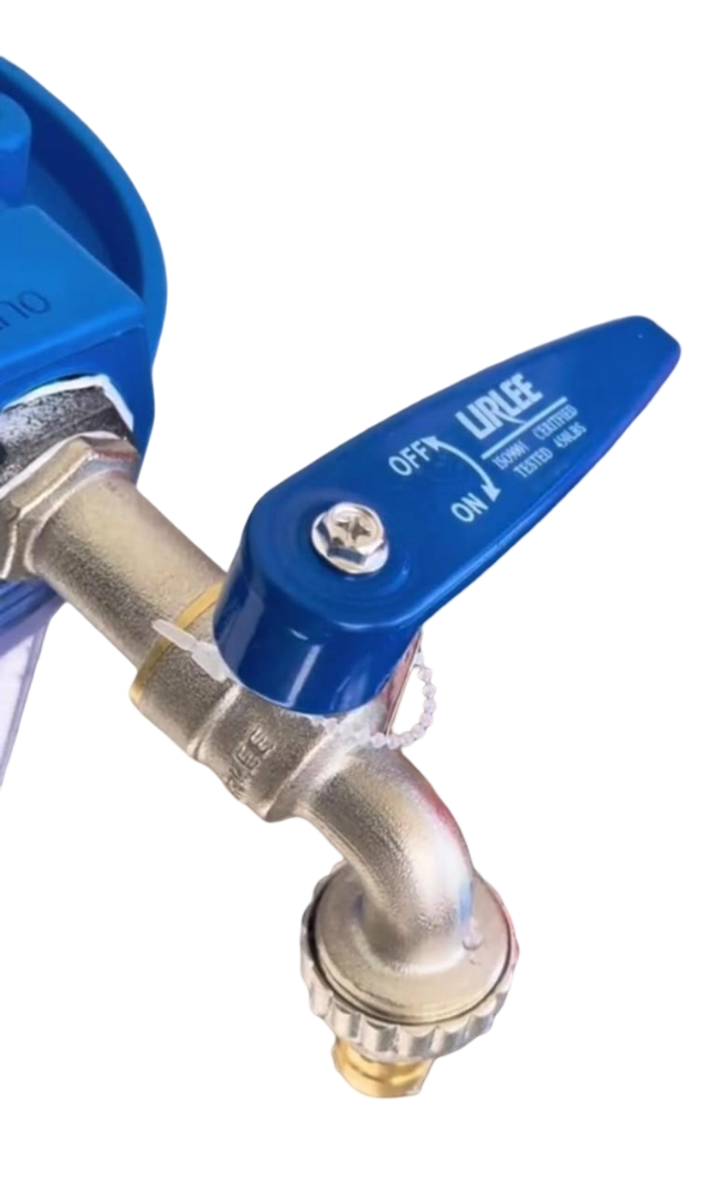 10" WASHING MACHINE SEDIMENT FILTER, WITH FREE (10" CARTRIDGE, ½" LIRLEE TAP, THREAD TAPE & 2 GI REDUCING SOCKETS  ¾"*½")