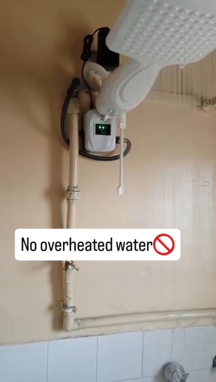 Mini DC Shower Booster Pump 24V Low Noise (Most Suitable Shower Pump for Rentals)