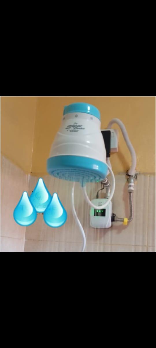 Mini DC Shower Booster Pump 24V Low Noise (Most Suitable Shower Pump for Rentals)