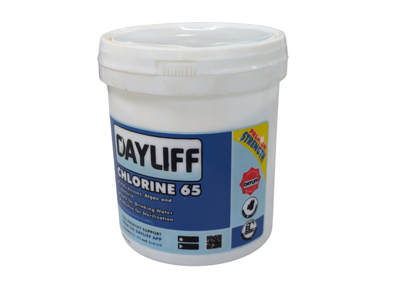 CHLORINE 65 1KG WATER TREATMENT AND SANITATION CHEMICAL