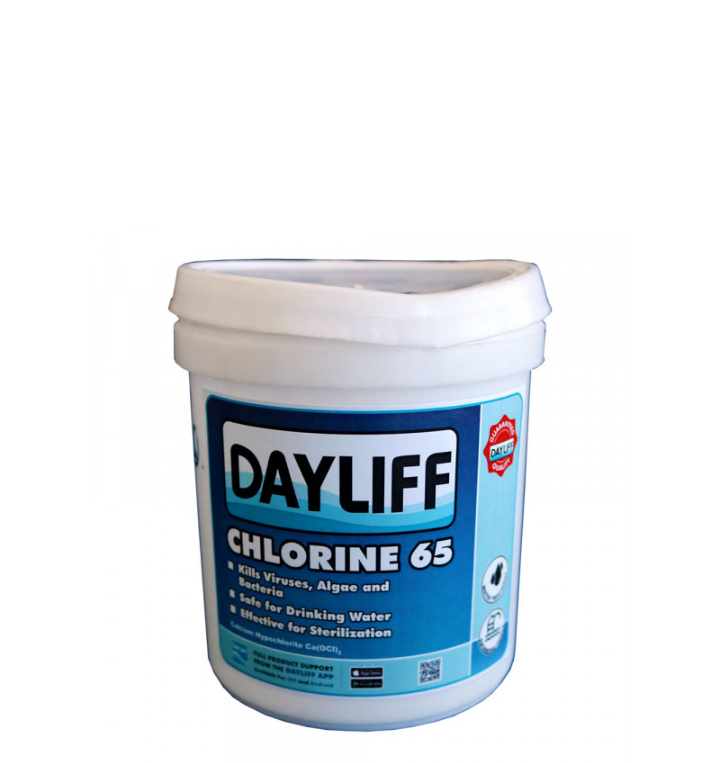 CHLORINE 65 1KG WATER TREATMENT AND SANITATION CHEMICAL