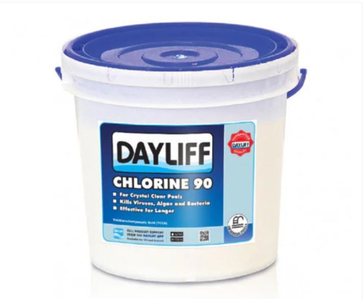 DAYLIFF CHLORINE 90 5KG WATER TREATMENT AND POOL CHEMICAL