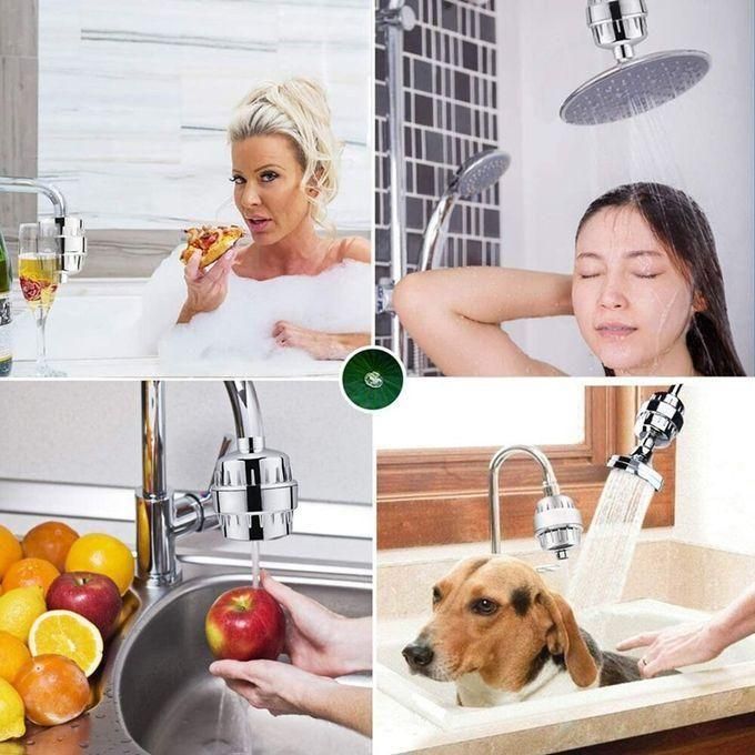 SHOWER Filter, Faucet Filter, Tap Filter, Sink Filter: Enjoy Clean, Purified Bath Water for a Healthier You!
