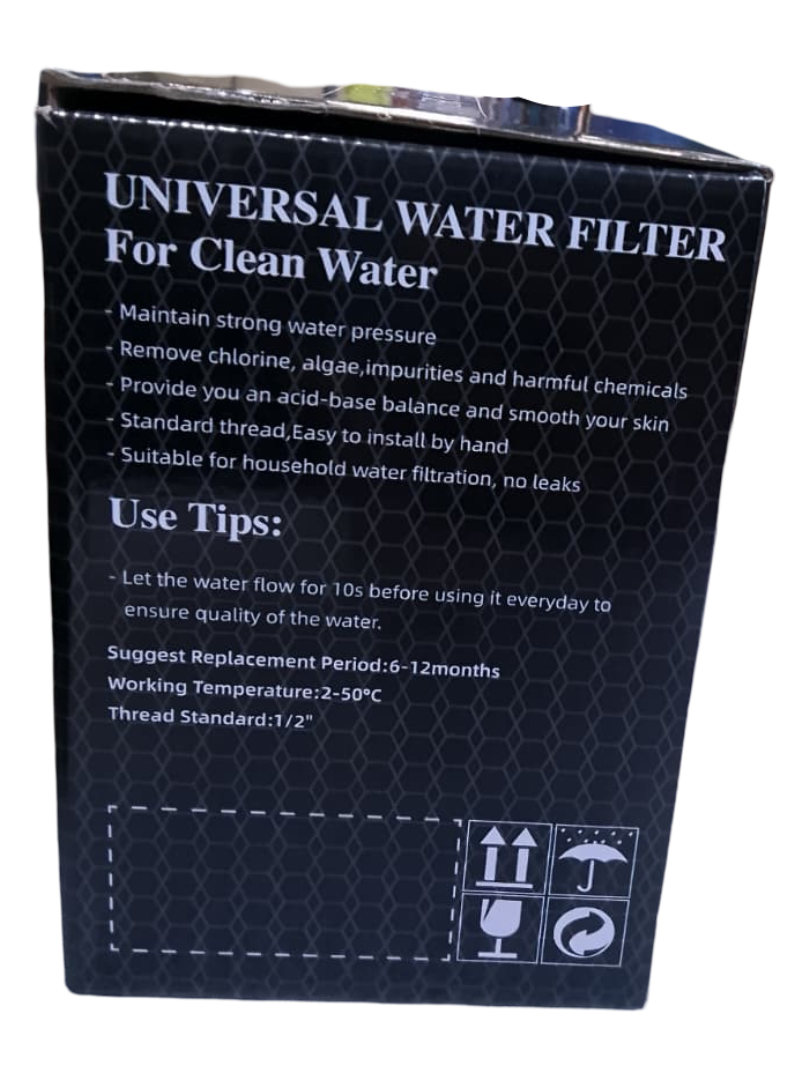 SHOWER Filter, Faucet Filter, Tap Filter, Sink Filter: Enjoy Clean, Purified Bath Water for a Healthier You!